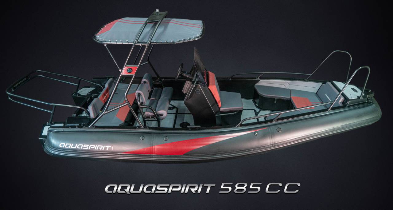 Aqua Spirit 585CAC - 130 HK Yamaha/Udstyr