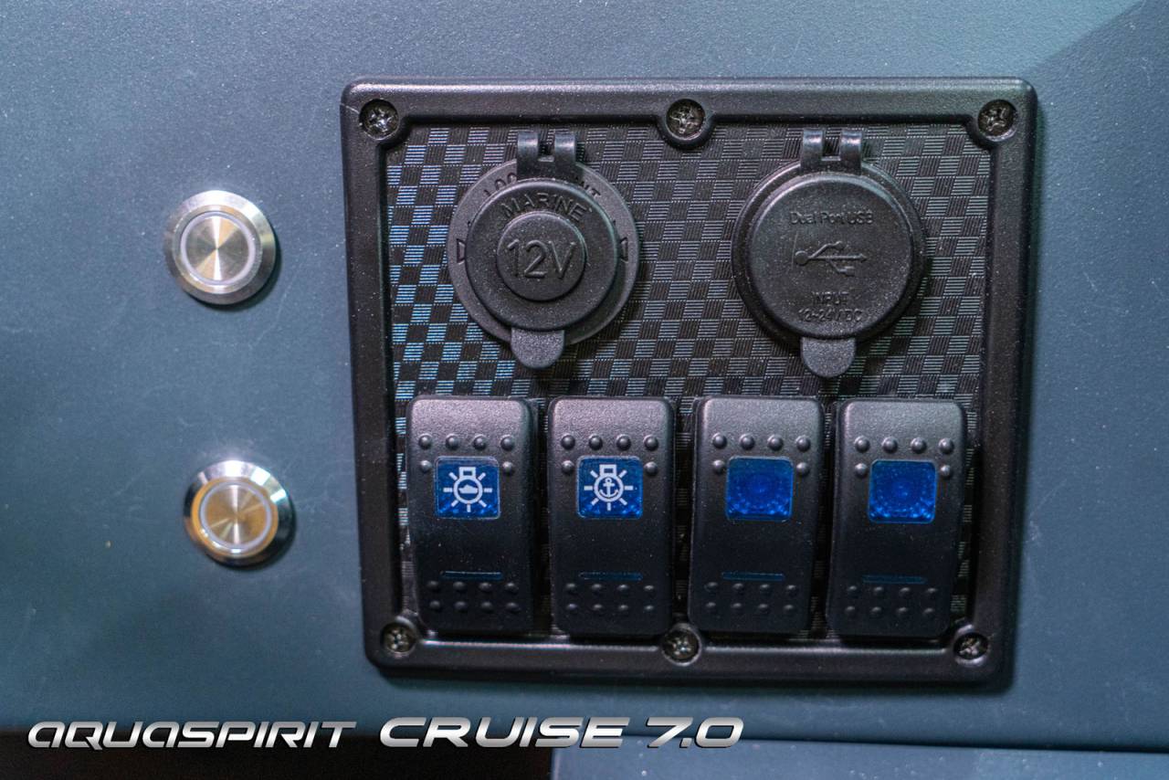 Aqua Spirit 7.0 Cruise - 40 HK Yamaha/Udstyr