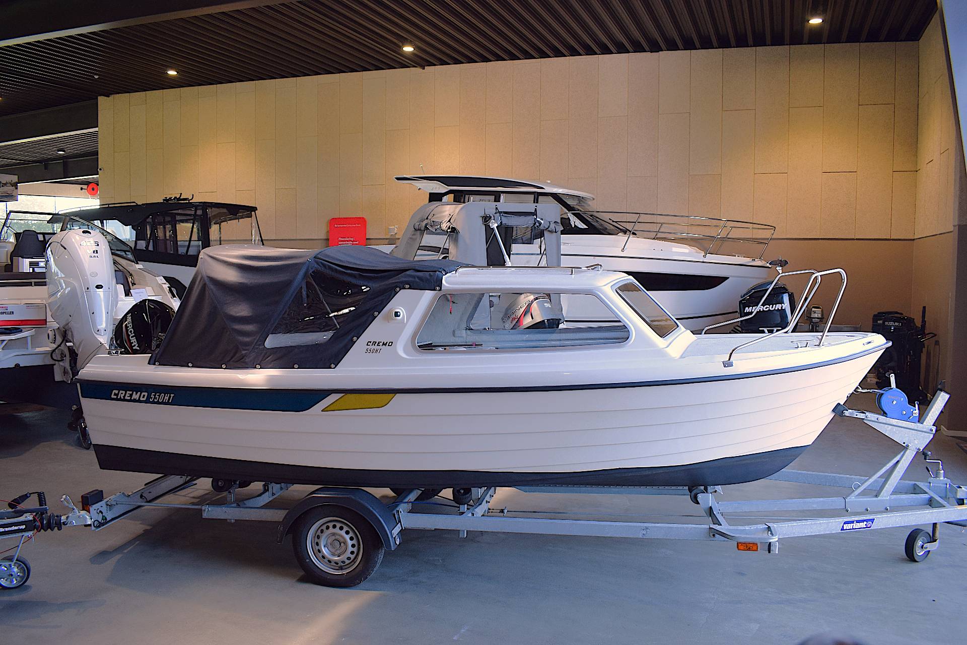 Cremo 550 HT m/Mercury F40 og udstyr