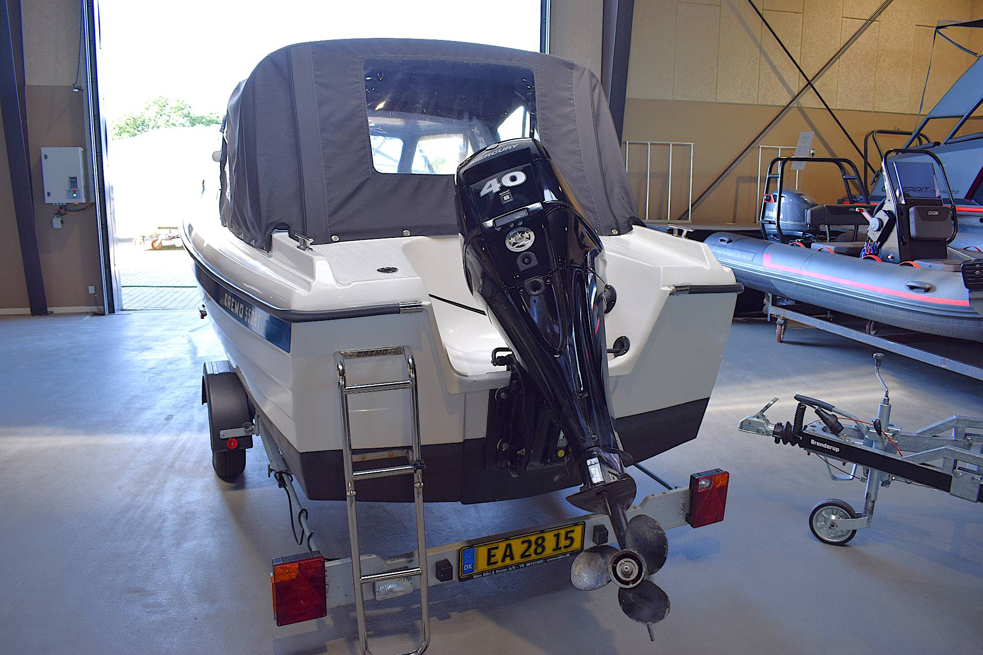 Cremo 550 HT m/Mercury F40 og udstyr