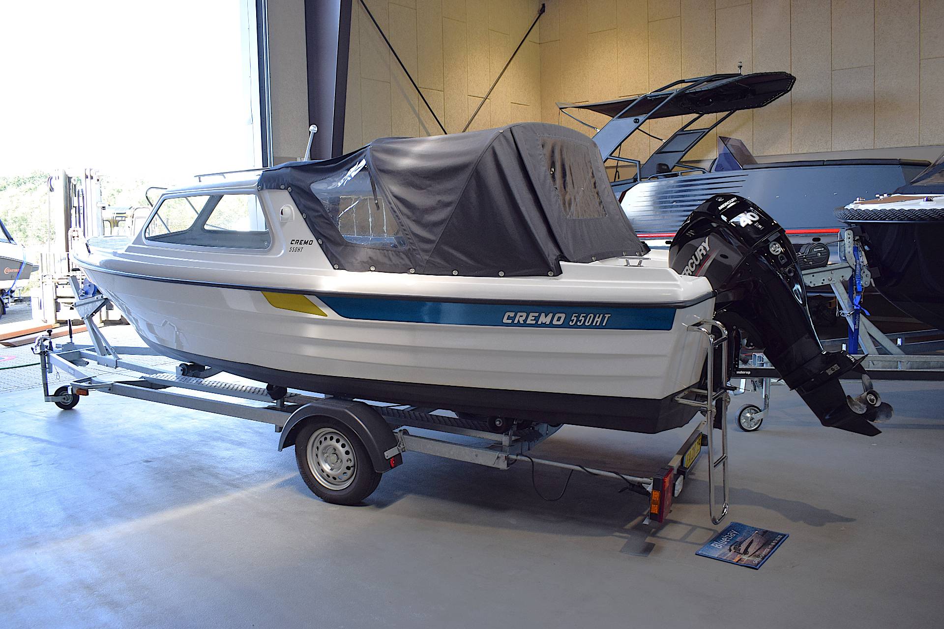 Cremo 550 HT m/Mercury F40 og udstyr