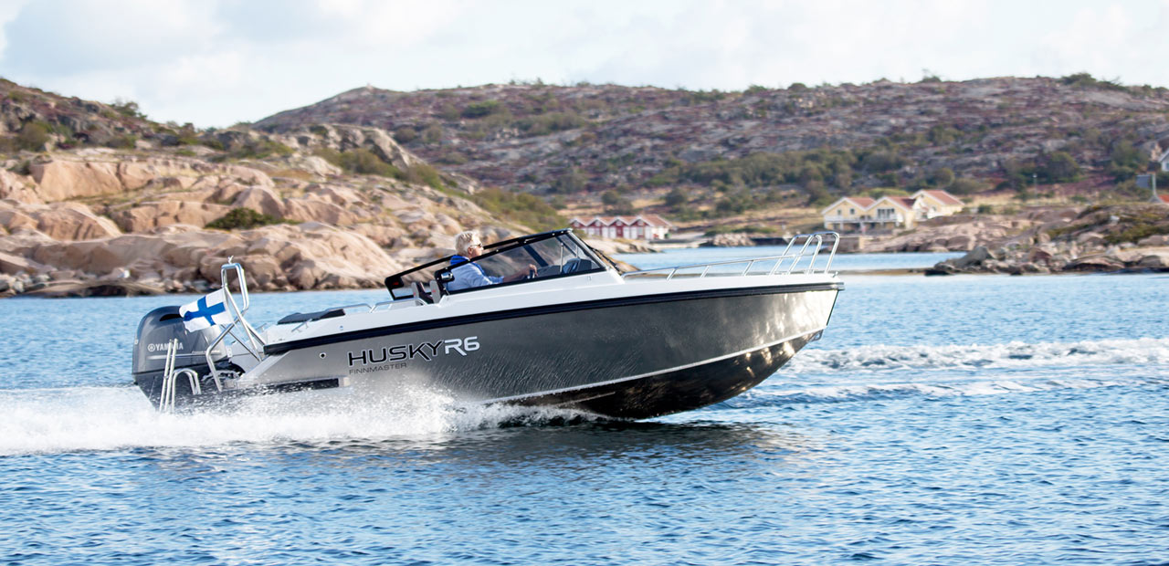 Finnmaster Husky R6 - Yamaha 150 HK/Udstyr