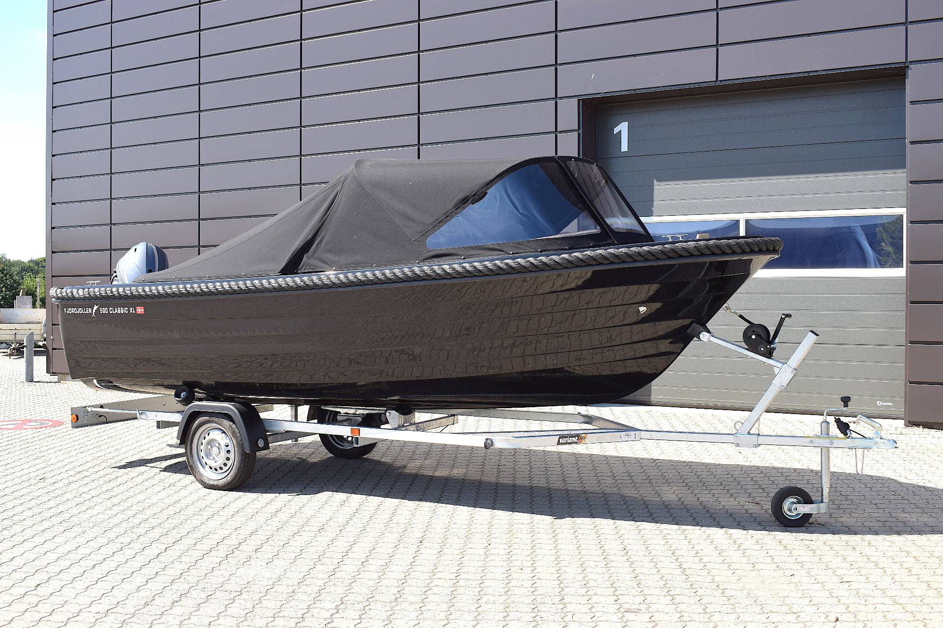Fjordjollen 500 XL m/ 25HK Yamaha/Udstyr