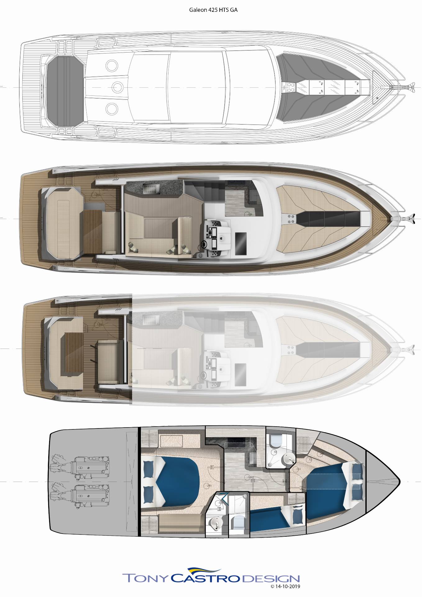 Galeon 425 HTS