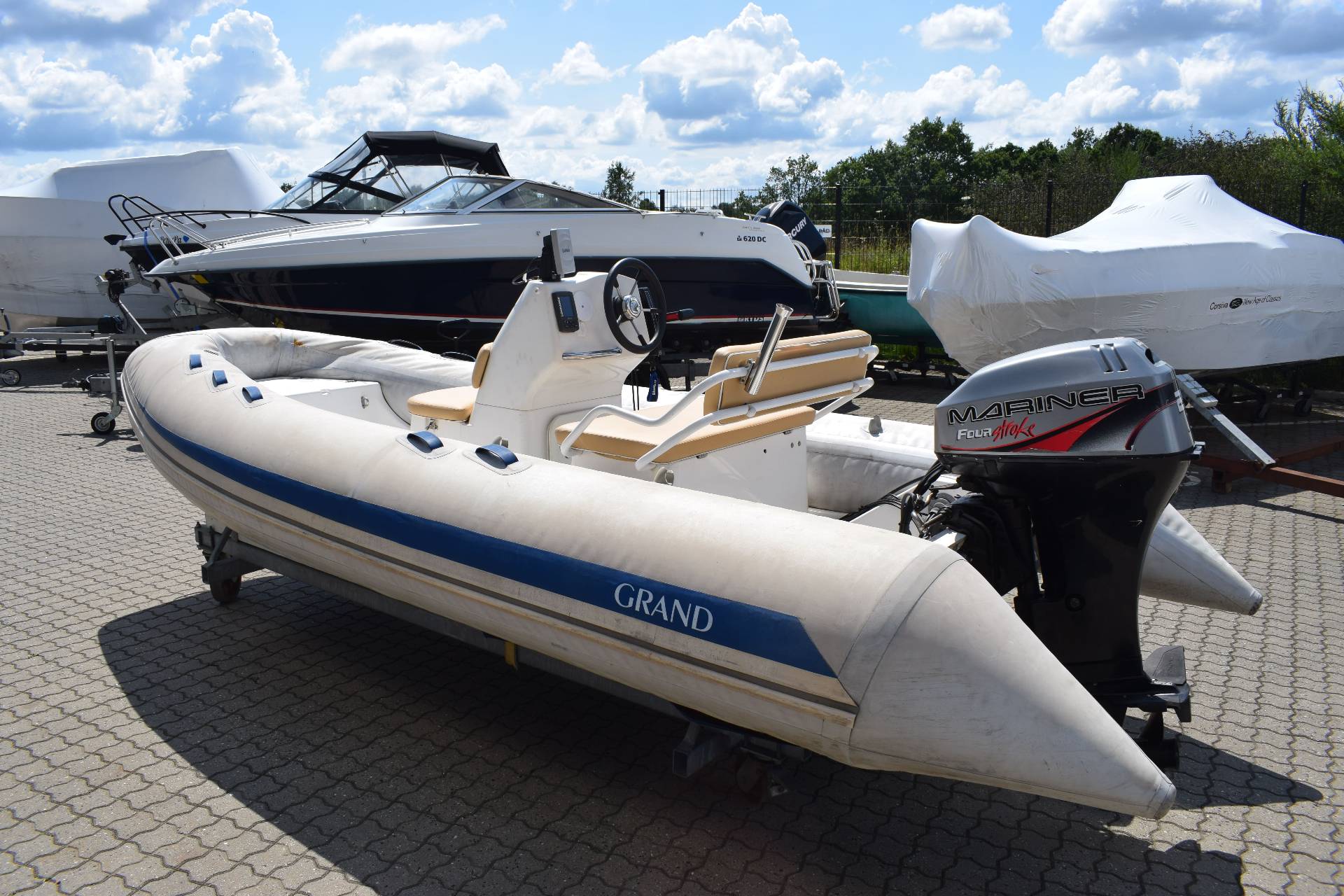 Grand 480 RIB - 25 HK Mariner