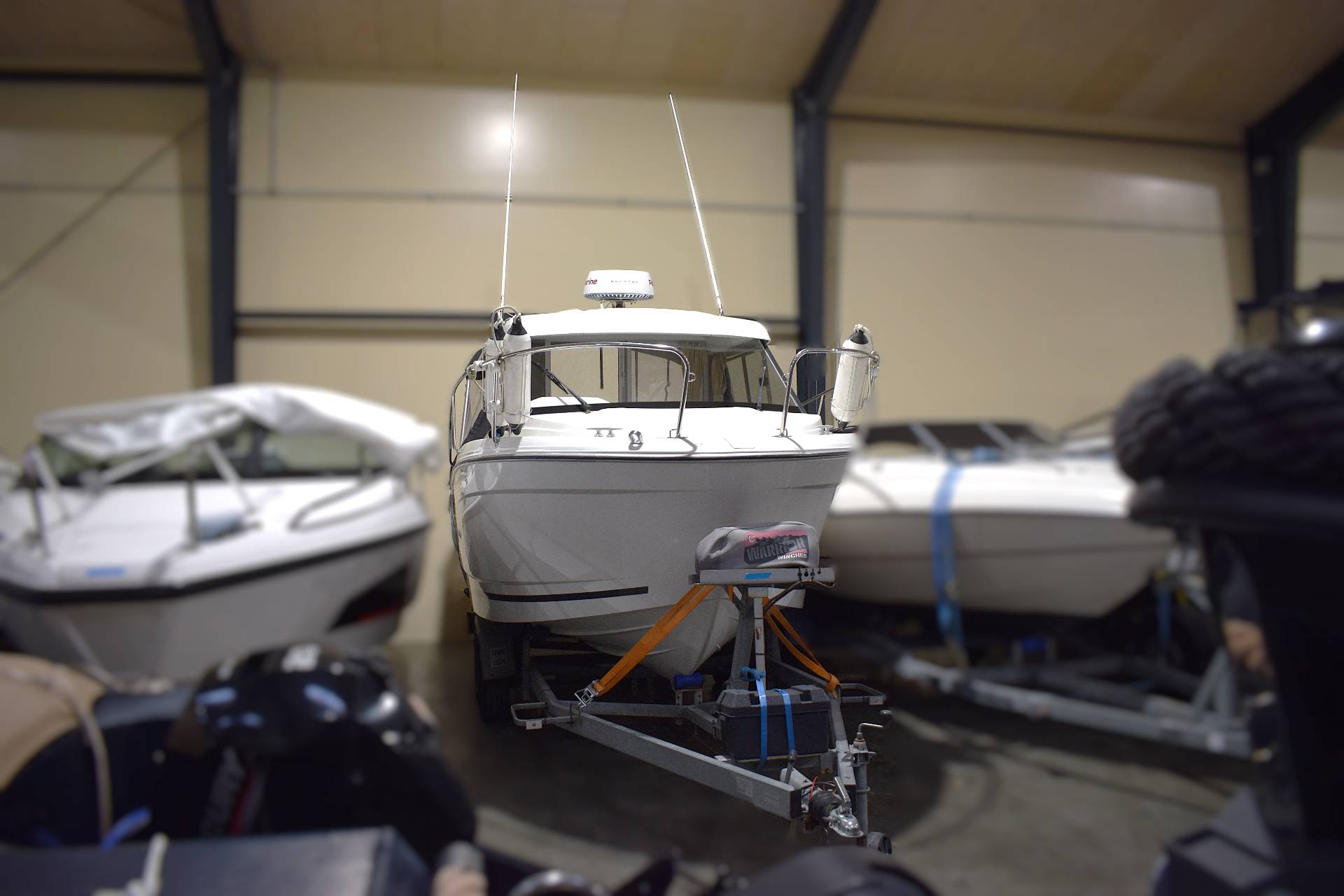 Jeanneau Merry Fisher 605 - 115HK Yamaha og udstyr