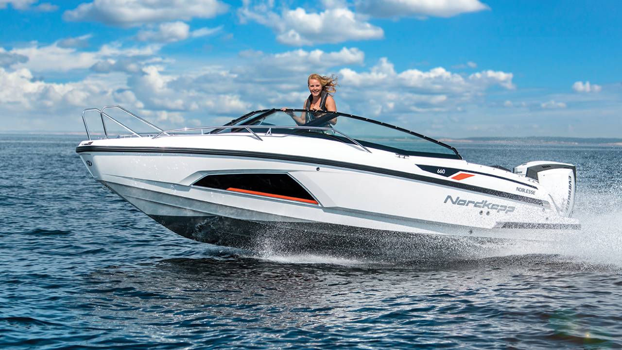 Nordkapp Noblesse 660 m/150 HK Yamaha og udstyr - letbrugt