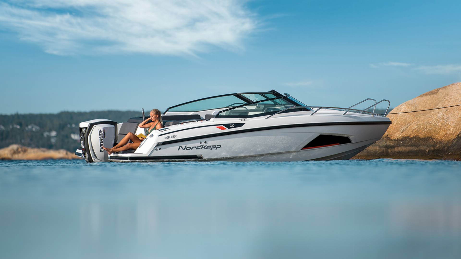 Nordkapp Noblesse 720 - 250 HK Yamaha/Udstyr