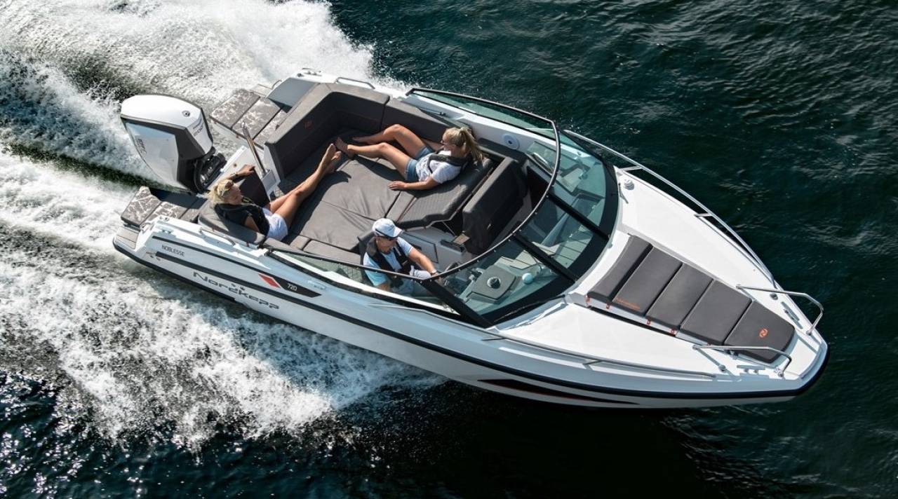Nordkapp Noblesse 720 - 200 HK Yamaha & udstyr