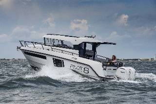 Finnmaster Pilot 8 - Yamaha 2x150 HK/Udstyr