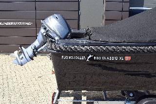 Fjordjollen 500 XL m/ 25HK Yamaha/Udstyr