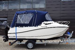 Quicksilver 455 Cabin - 60 HK Mercury/Udstyr fra 2019