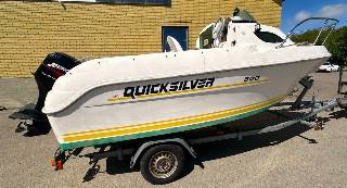 Quicksilver 500 Cabin - 60 HK Mercury/Udstyr