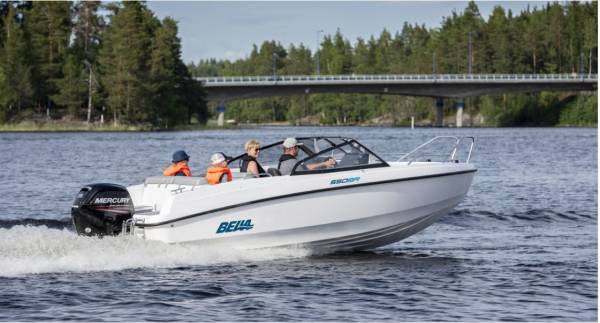 Bella 550 BR - 115 HK Mercury/Udstyr