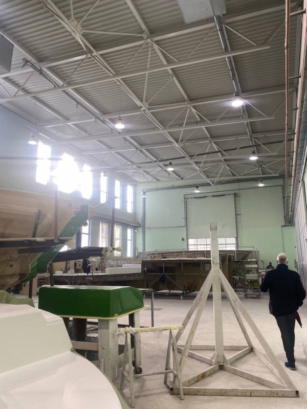 Fabriksbesøg hos Galeon Yachts 2021