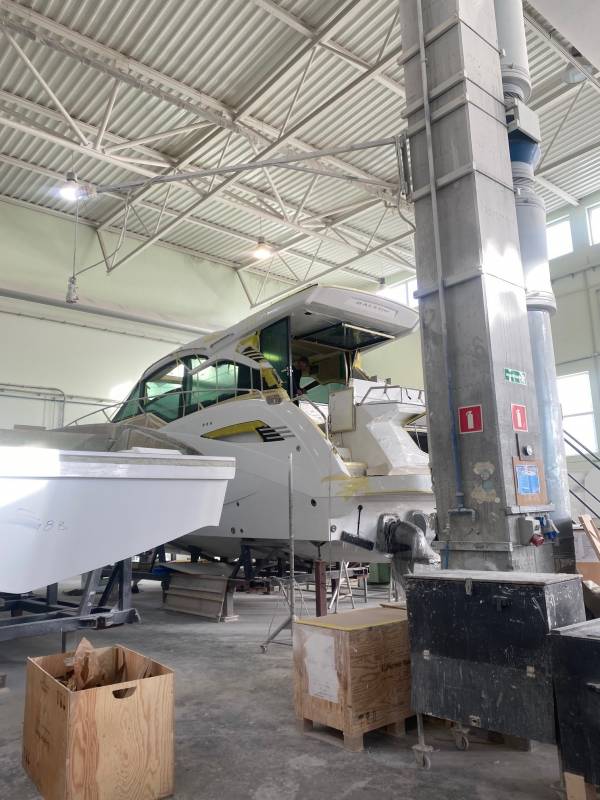 Fabriksbesøg hos Galeon Yachts 2021