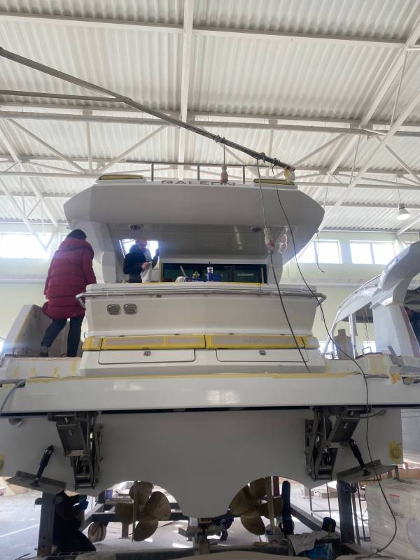 Fabriksbesøg hos Galeon Yachts 2021