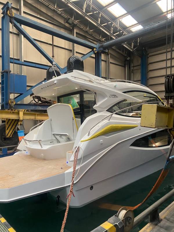 Fabriksbesøg hos Galeon Yachts 2021