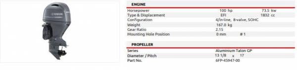 Finnmaster S5 - 70 HK Yamaha/Udstyr