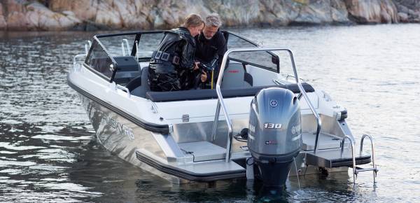 Finnmaster Husky R6 - Yamaha 150 HK/Udstyr
