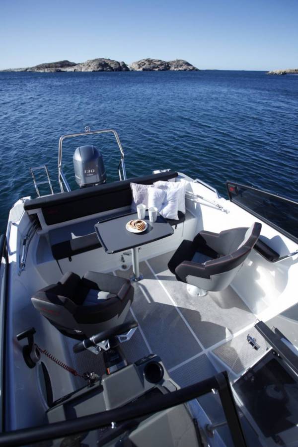 Finnmaster Husky R6 - Yamaha 150 HK/Udstyr