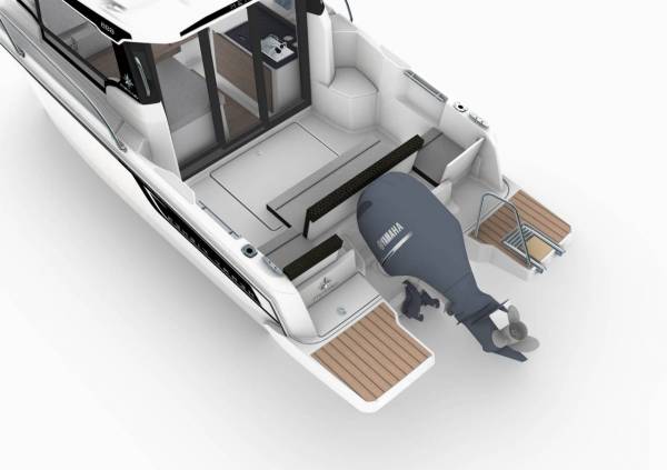 Jeanneau Merry Fisher 695 Serie 2 - 150 HK Yamaha/Udstyr