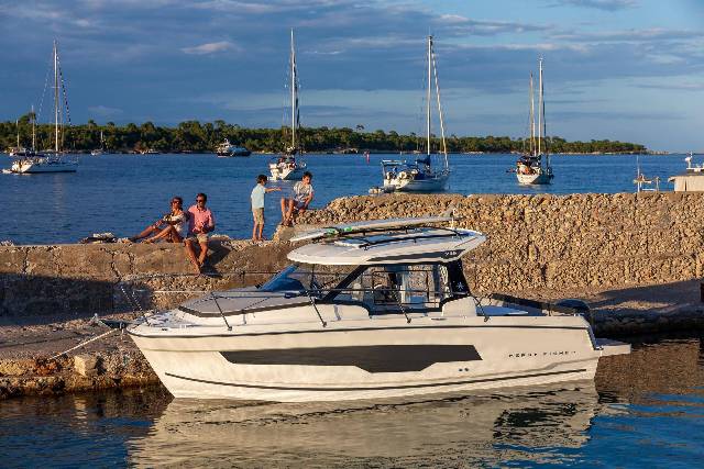 Jeanneau Merry Fisher 795 Serie 2 - Yamaha 150 HK/LOADET Udstyr