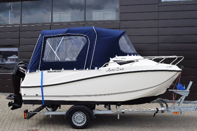 Quicksilver 455 Cabin - 60 HK Mercury/Udstyr fra 2019